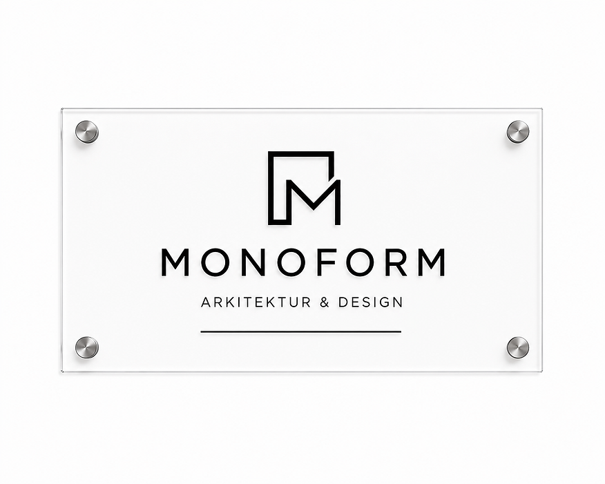 Design Selv Akryl Logo Skilt